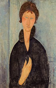 Vrouw met Blauwe Ogen, ca. 1918